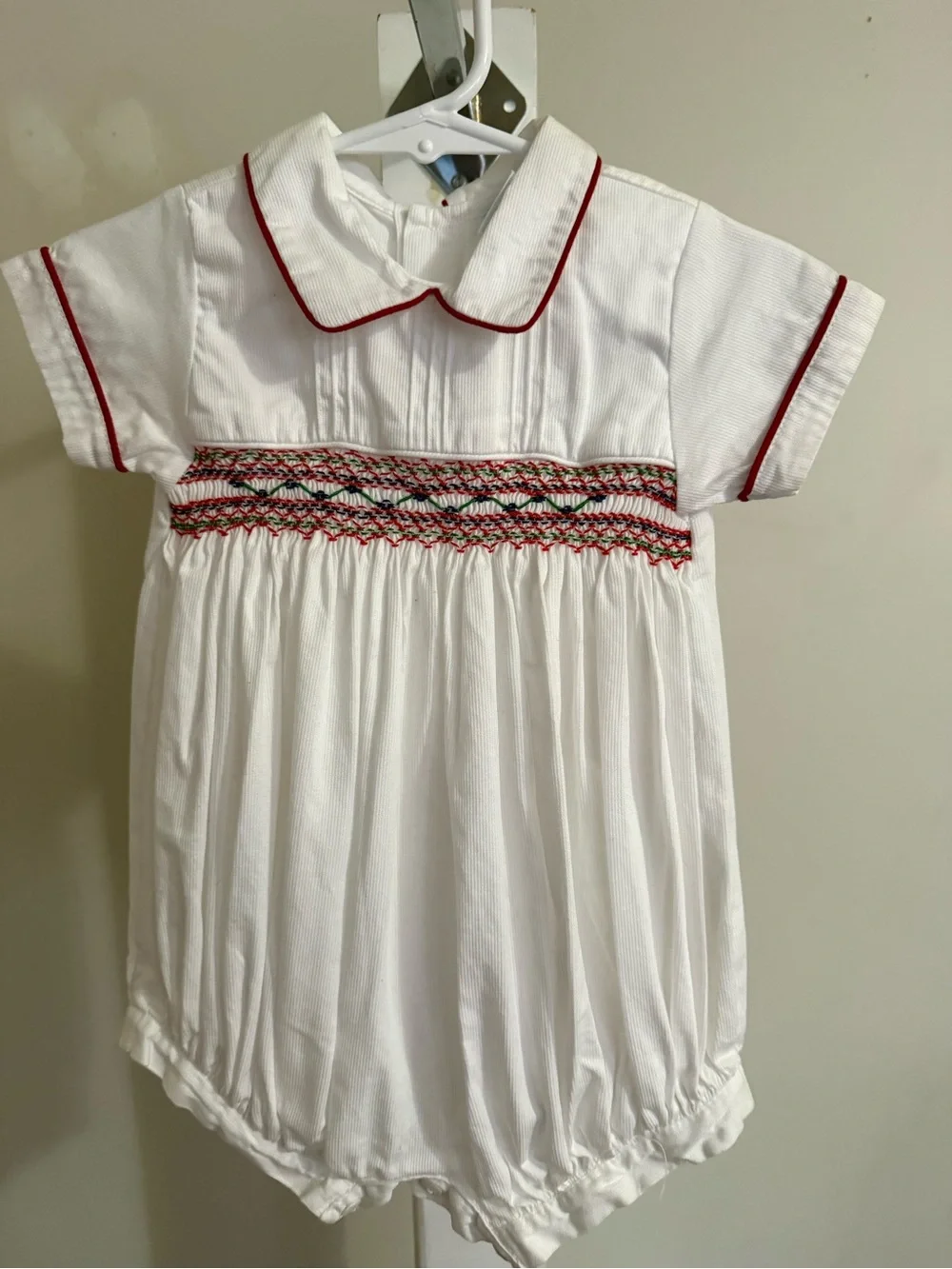 Willbeth Smocked Bubble Romper